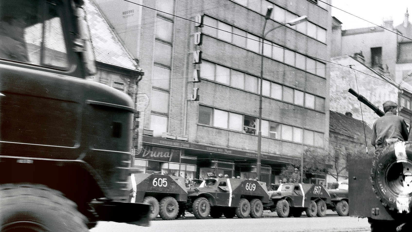 Bratislava, Námestie SNP, 21 august 1968